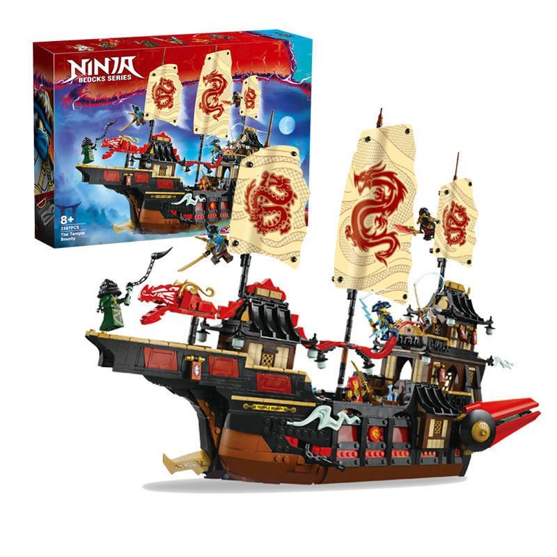Ninjago Temple Dragon Ship 71848 – LEGO kopija