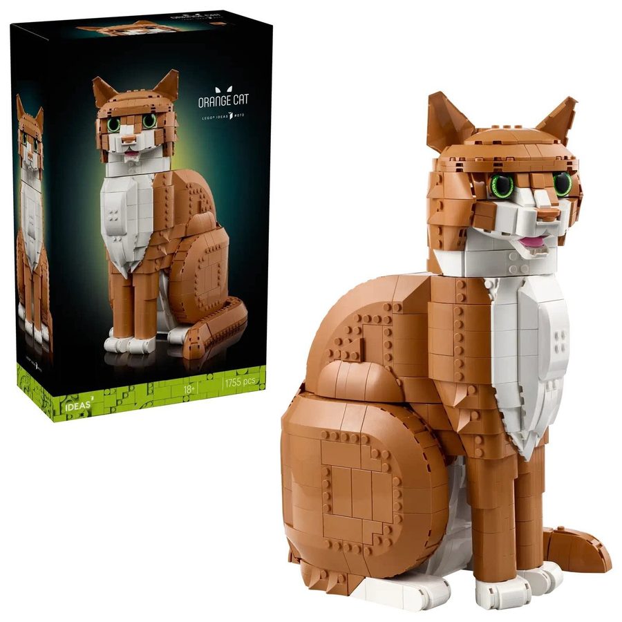 Orange Cat 21376 – LEGO kopija