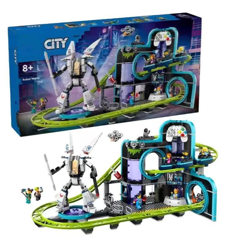 Robot Roller Coaster 60421 – LEGO kopija