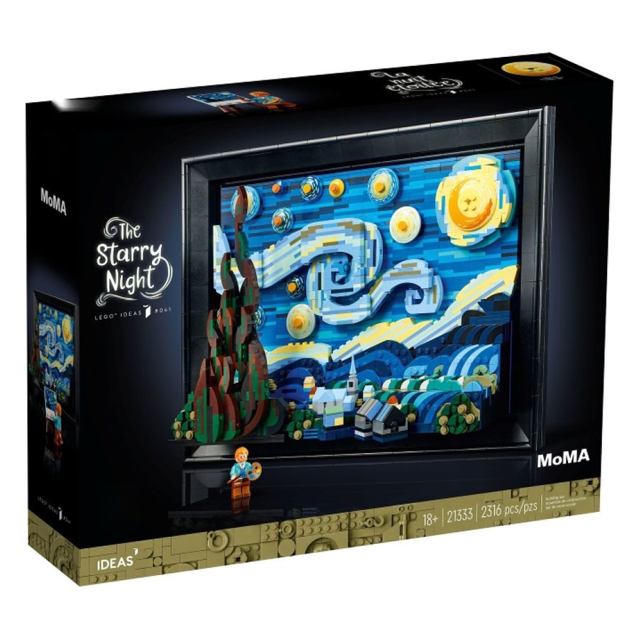 Van Gogh Starry Night 21333 – LEGO kopija
