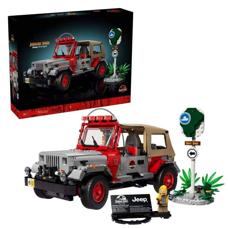 Jurassic Jeep 77984 – LEGO kopija