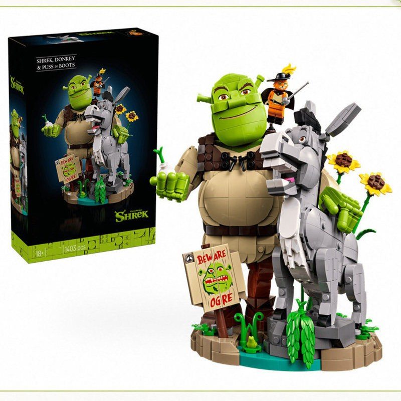 Shrek, Donkey & Puss in Boots 72423 – LEGO kopija