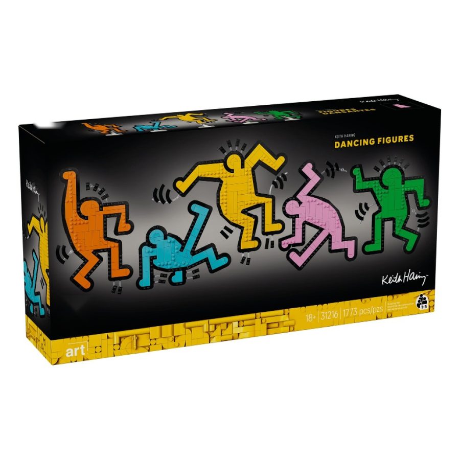 Art Keith Haring – Dancing Figures 31216 – LEGO kopija