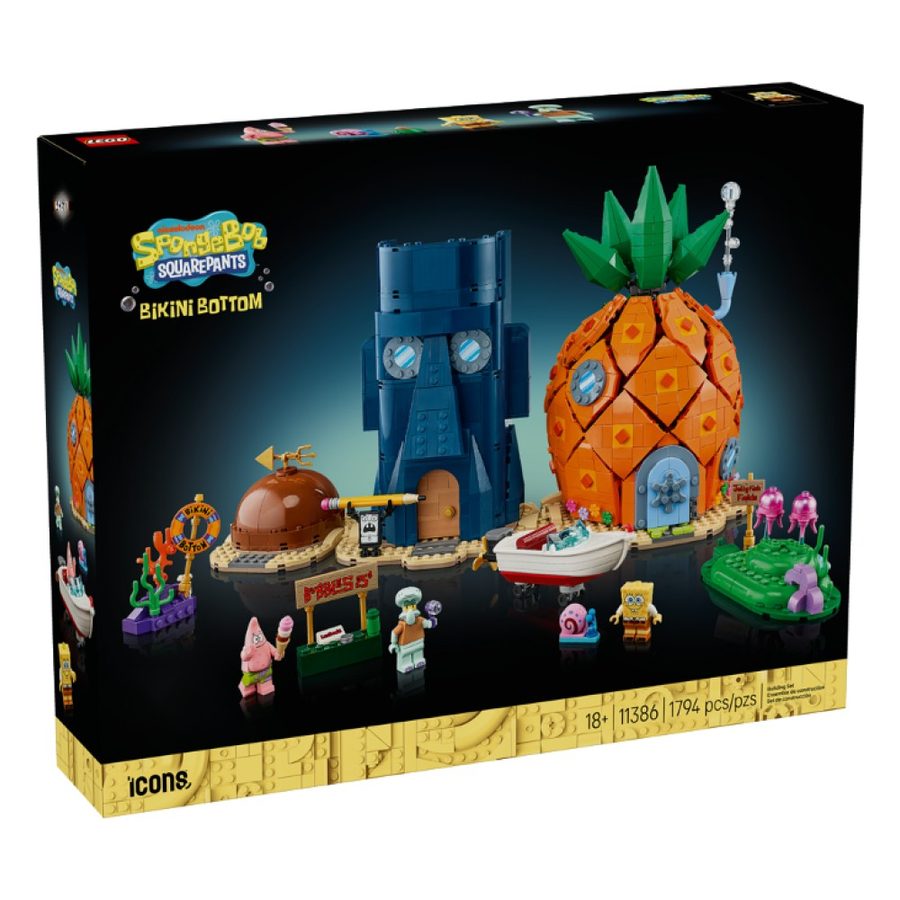 Icons SpongeBob SquarePants: Bikini Bottom 11386 – LEGO kopija