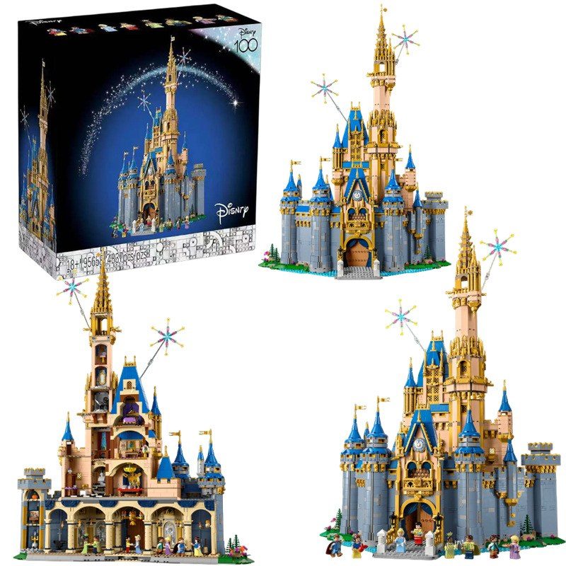 Cinderella Disney Castle 43222 – LEGO kopija