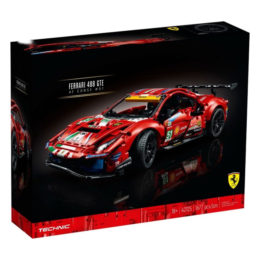 Ferrari 488 GTE 42125 – LEGO kopija