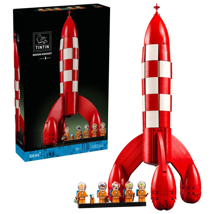 Tintin Moon Rocket 21367 – LEGO kopija