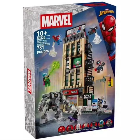 Spider-Man vs Mysterio Daily Bugle 76342