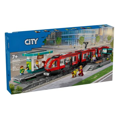 City Downtown Streetcar and Station 60423